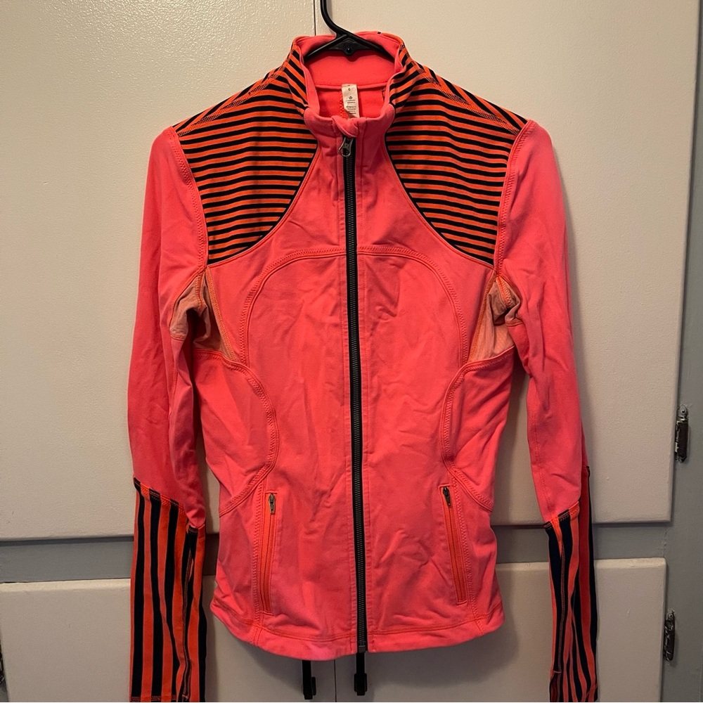 Lululemon Forme Define Bright Full Zip Jacket - US 6